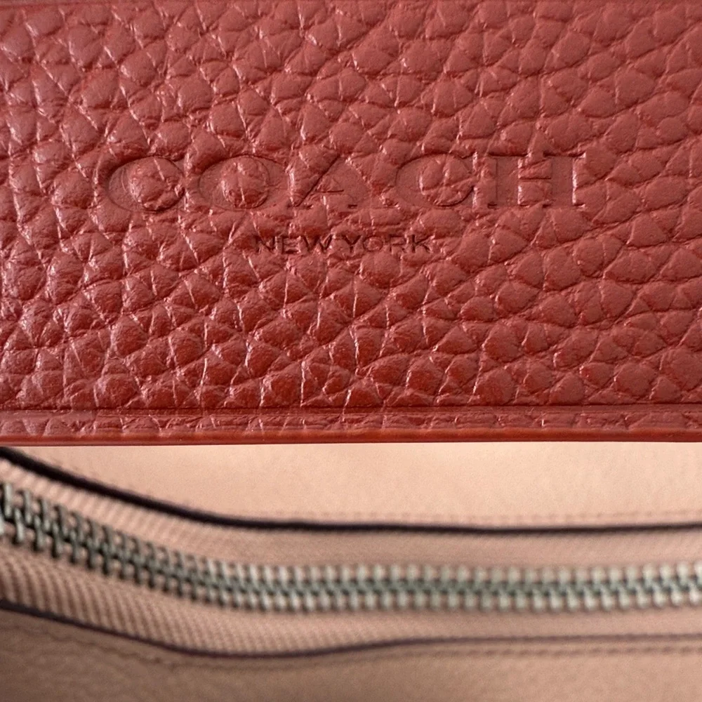“COACH” Harley Hobo with Exotic Trim Handbag Purse